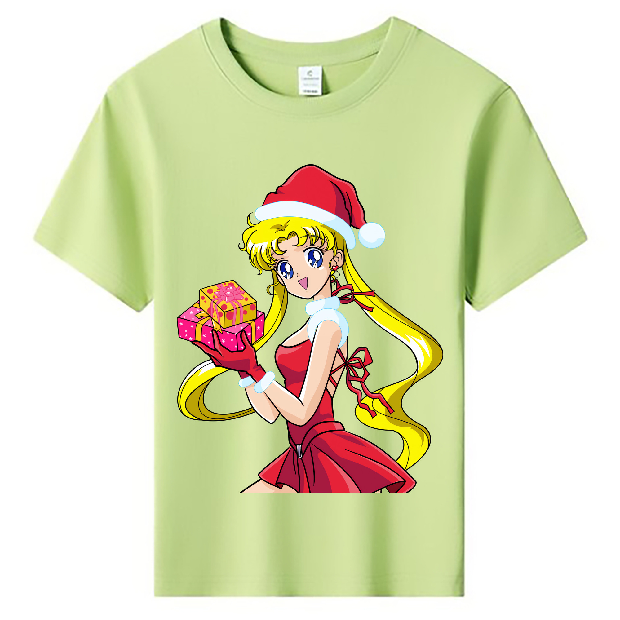 （画像用） 美少女戦士セーラームーン 月野 うさぎ つきの うさぎ Sailor Moon Tsukino Usagi 綿100％キッズTシャツ（フロントプリント）